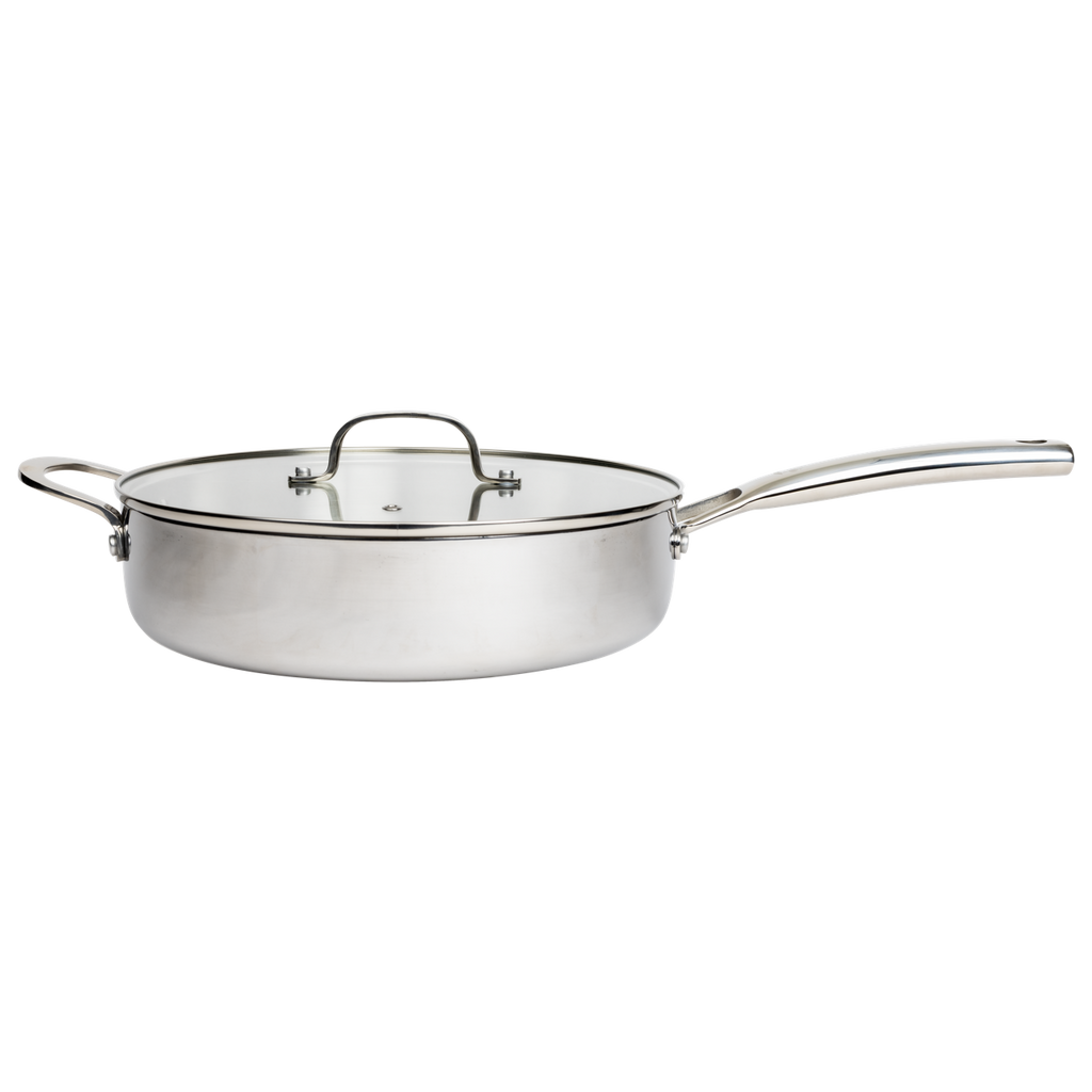 CoreClad 4.2 QT Tri-Ply Stainless Steel Saute Pan · Seville