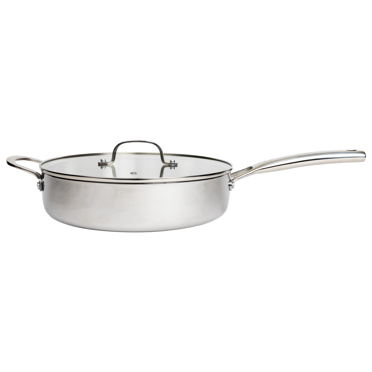 CoreClad 4.2 QT Tri-Ply Stainless Steel Saute Pan · Seville