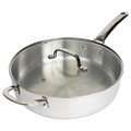 CoreClad 4.2 QT Tri-Ply Stainless Steel Saute Pan · Seville