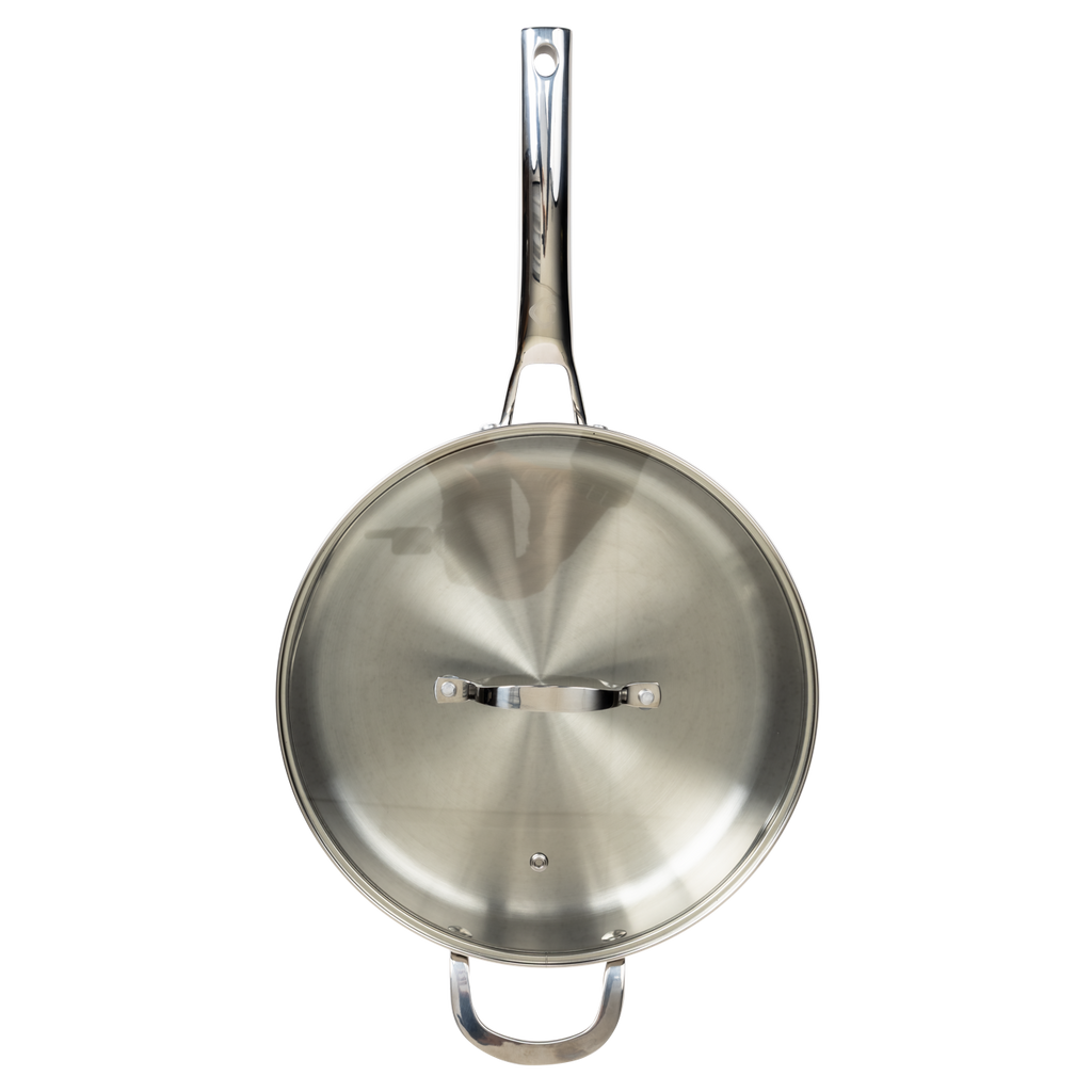 CoreClad 4.2 QT Tri-Ply Stainless Steel Saute Pan · Seville
