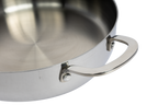 CoreClad 4.2 QT Tri-Ply Stainless Steel Low Casserole with Lid · Seville