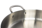 CoreClad 4.2 QT Tri-Ply Stainless Steel Low Casserole with Lid · Seville