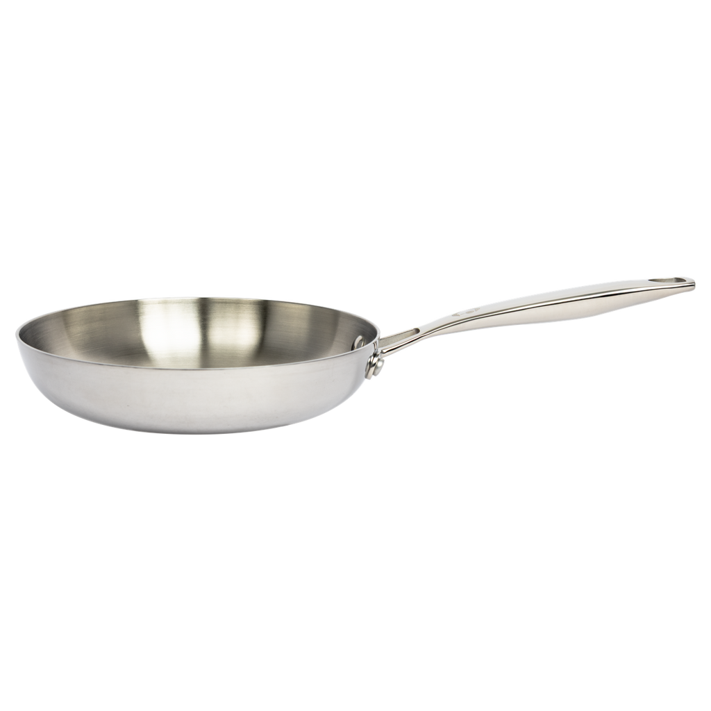CoreClad 8 IN Tri-Ply Stainless Steel Fry Pan · Malaga