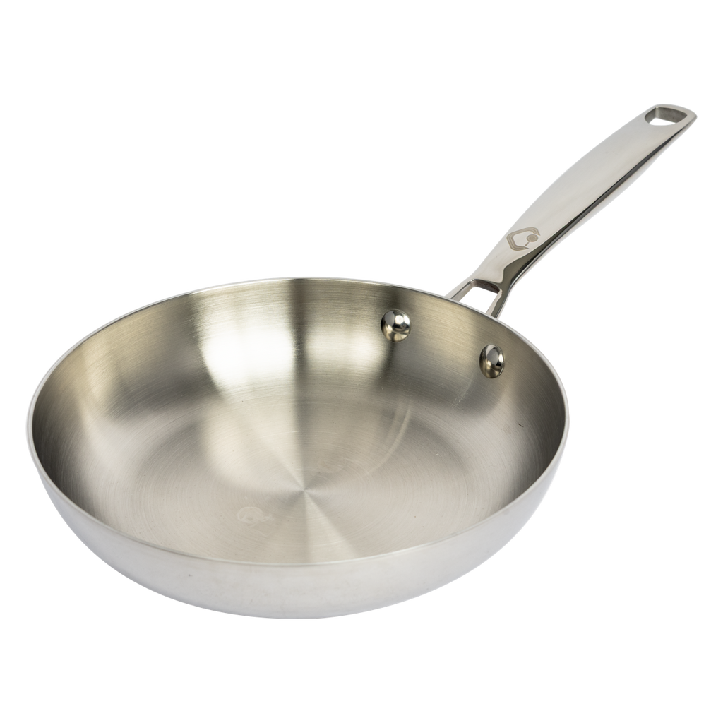 CoreClad 8 IN Tri-Ply Stainless Steel Fry Pan · Malaga