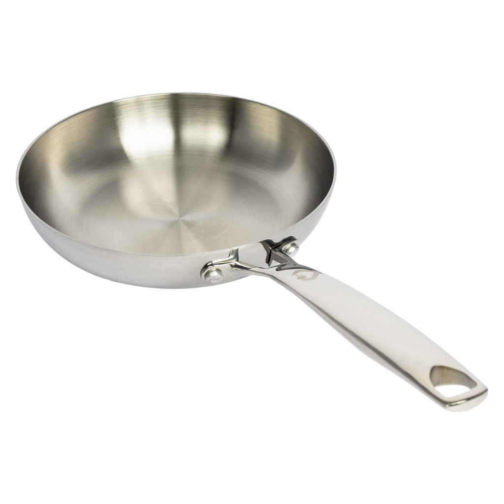 CoreClad 8 IN Tri-Ply Stainless Steel Fry Pan · Malaga