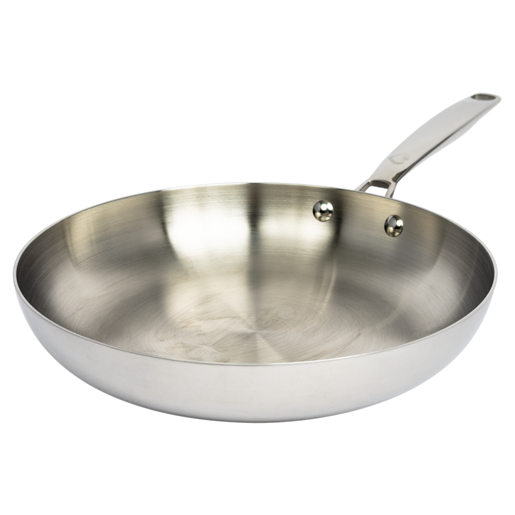 CoreClad 10 IN Tri-Ply Stainless Steel Fry Pan · Malaga