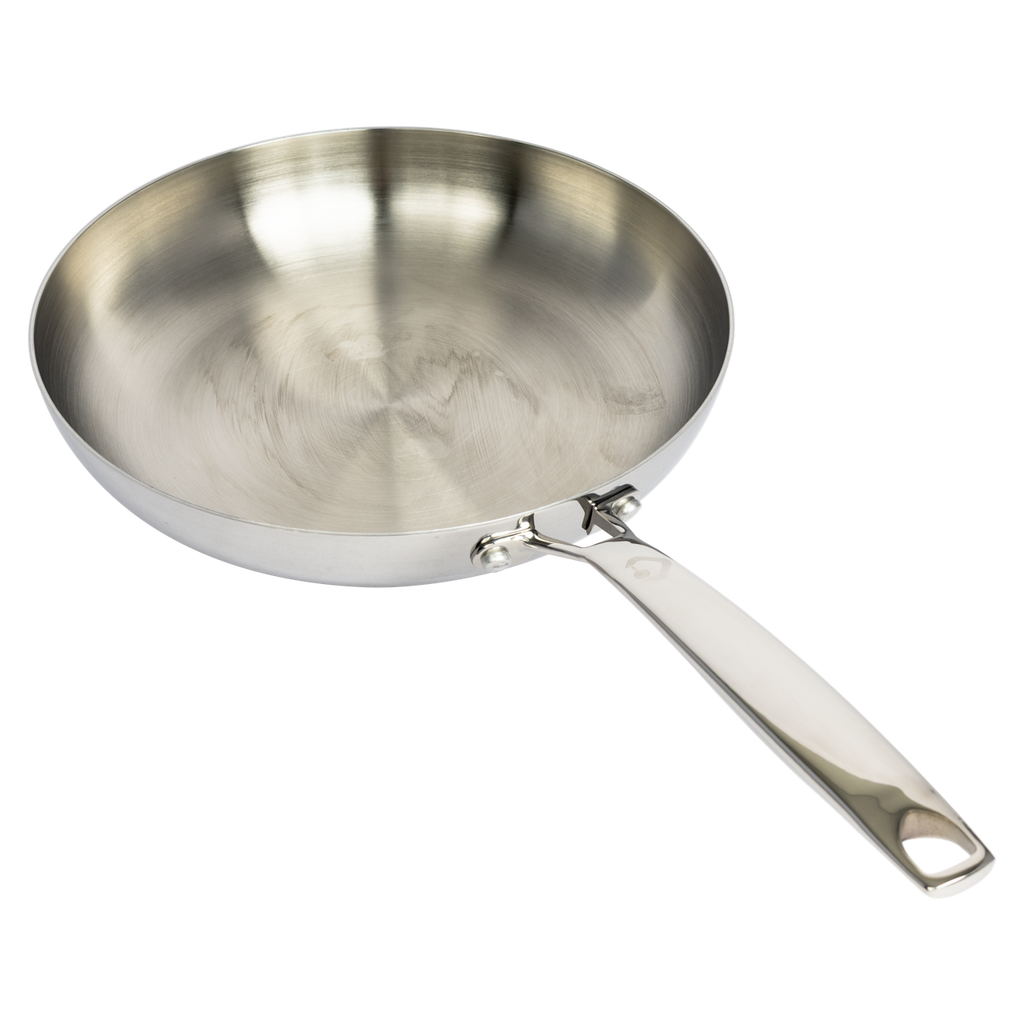 CoreClad 10 IN Tri-Ply Stainless Steel Fry Pan · Malaga