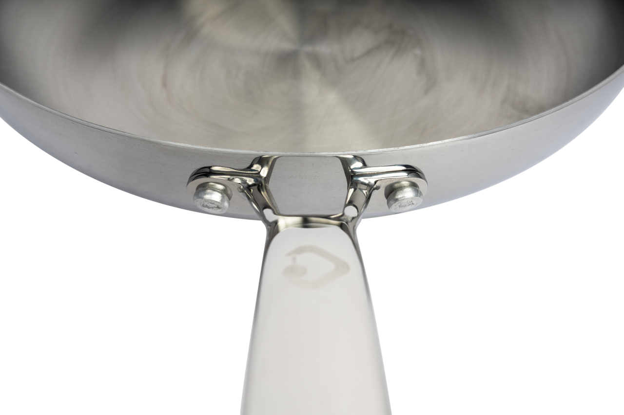 CoreClad 10 IN Tri-Ply Stainless Steel Fry Pan · Malaga