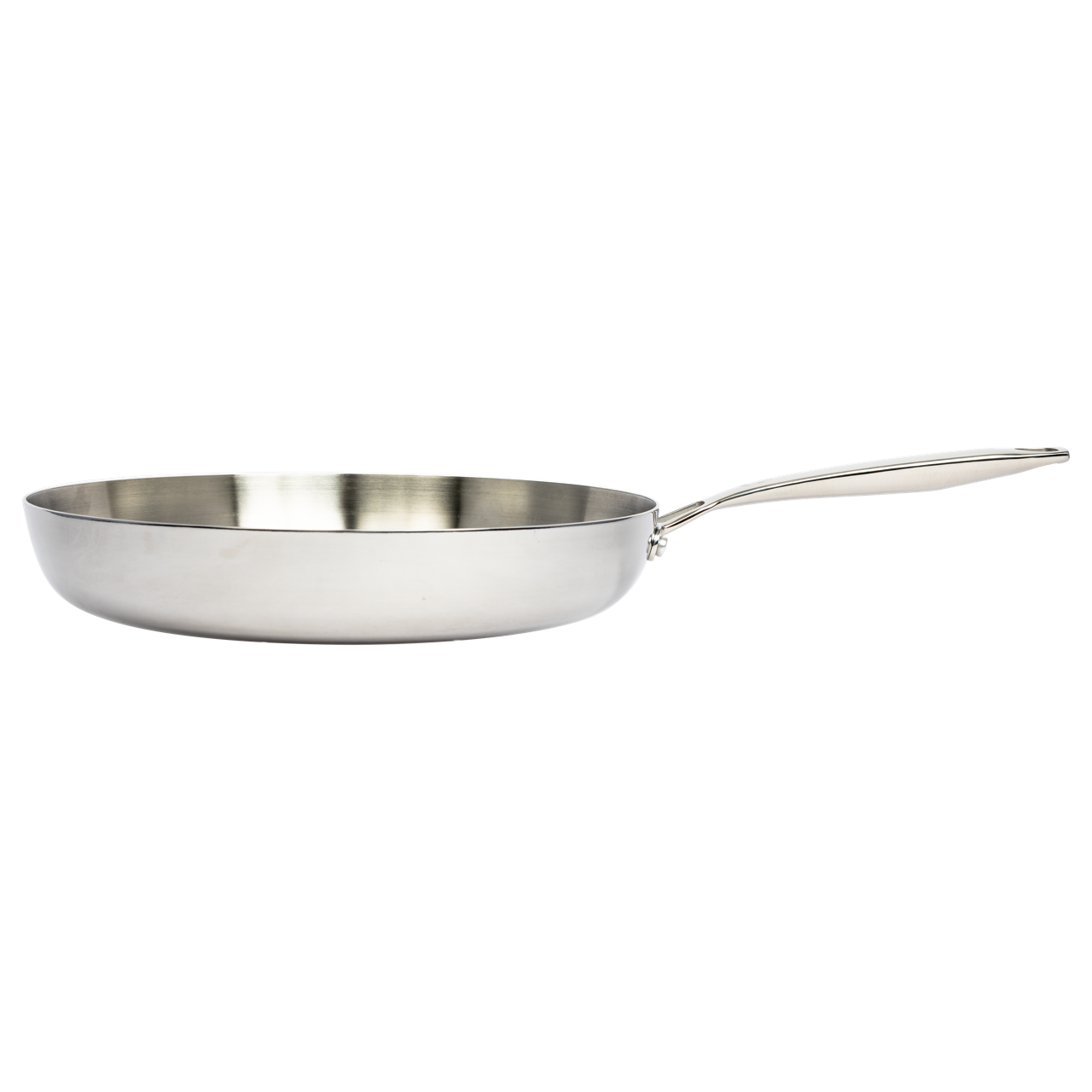 CoreClad 12 IN Tri-Ply Stainless Steel Fry Pan · Malaga