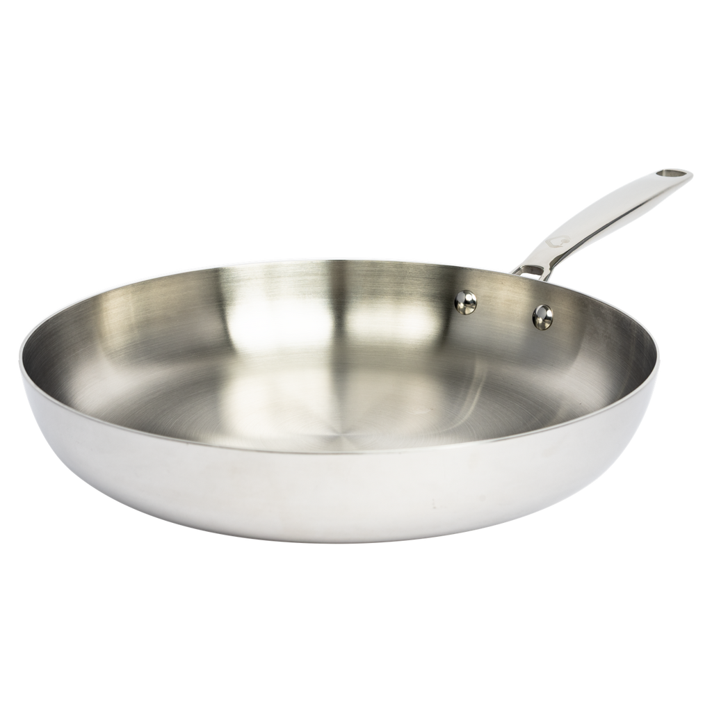 CoreClad 12 IN Tri-Ply Stainless Steel Fry Pan · Malaga