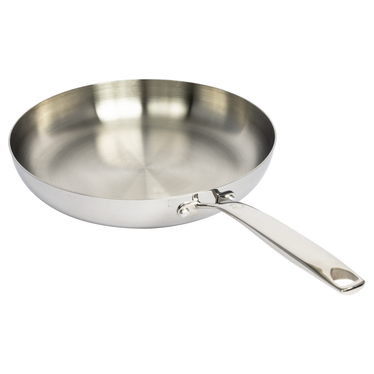 CoreClad 12 IN Tri-Ply Stainless Steel Fry Pan · Malaga