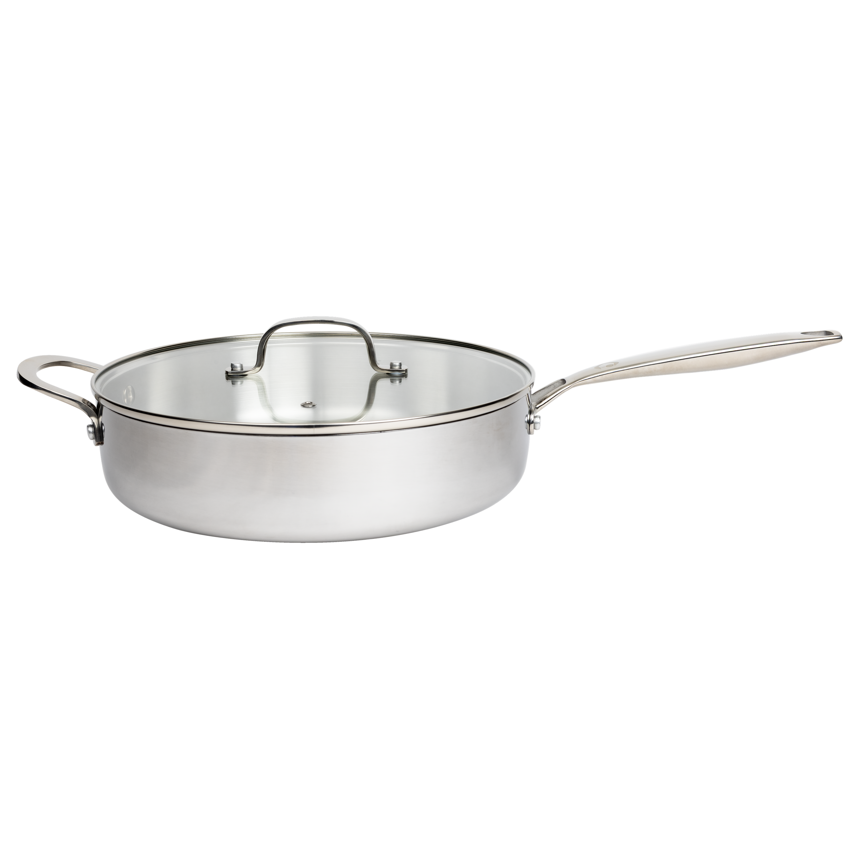 CoreClad 4.2 QT Tri-Ply Stainless Steel Saute Pan · Malaga
