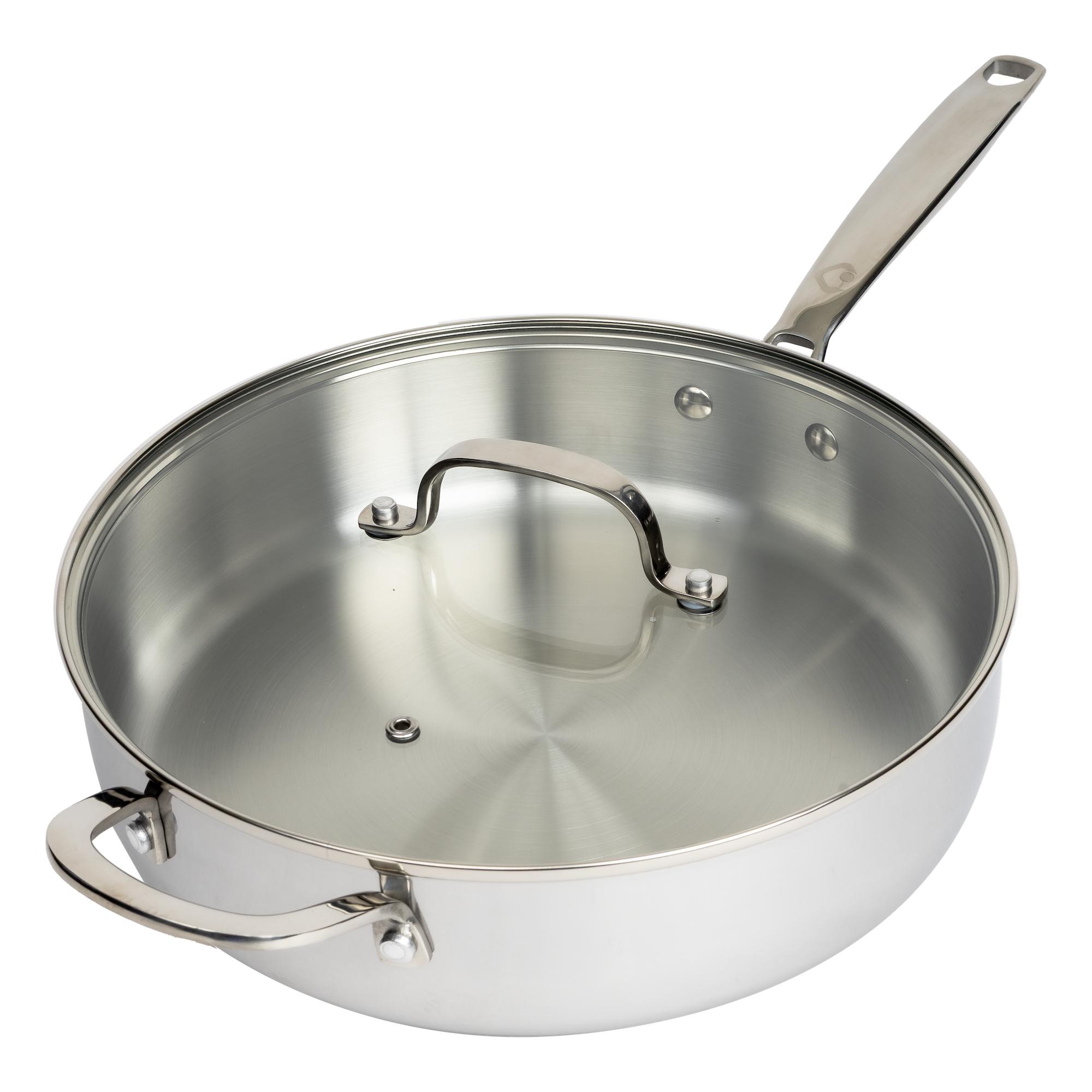 CoreClad 4.2 QT Tri-Ply Stainless Steel Saute Pan · Malaga