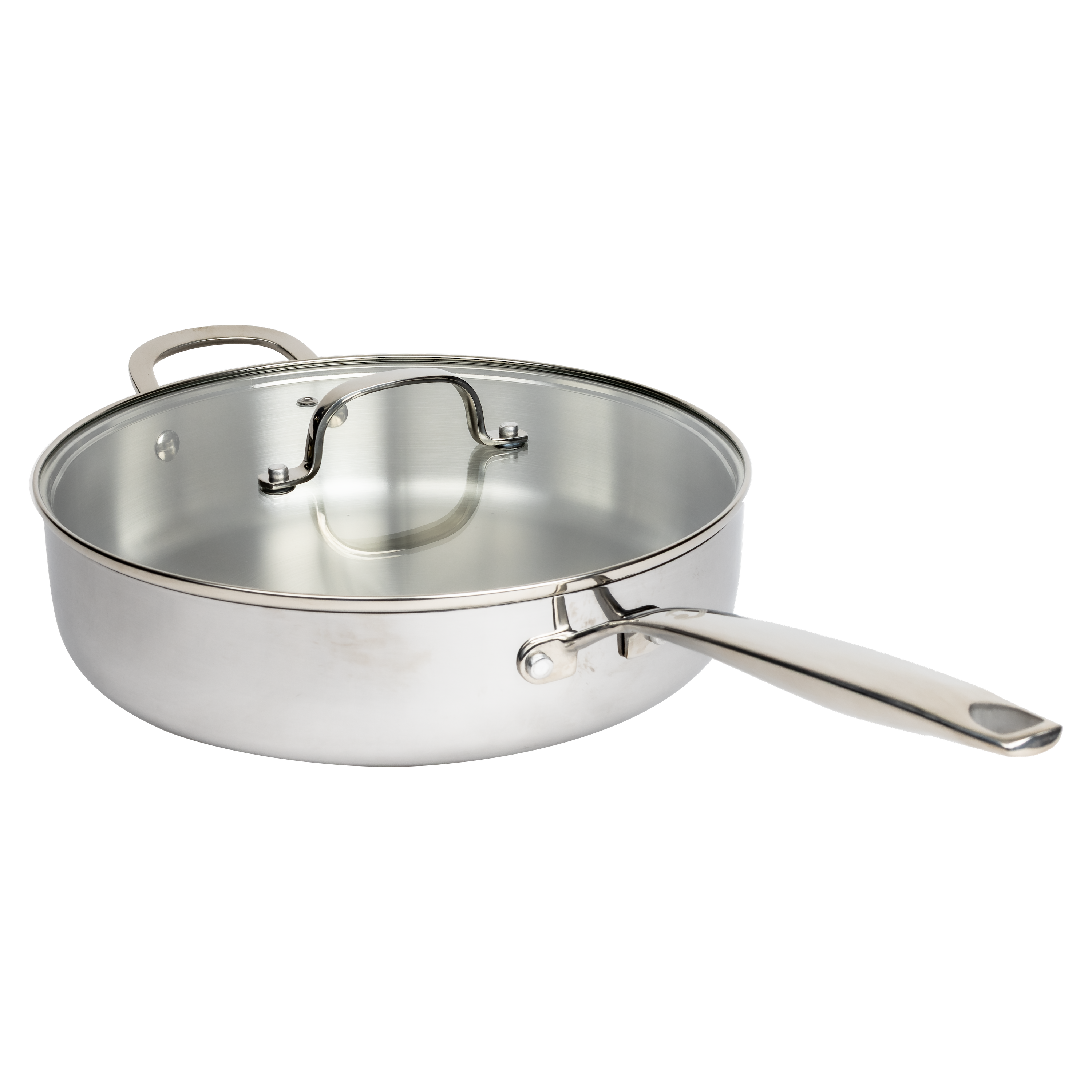 CoreClad 4.2 QT Tri-Ply Stainless Steel Saute Pan · Malaga