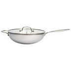 CoreClad 5 QT Tri-Ply Stainless Steel Wok · Malaga
