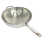 CoreClad 5 QT Tri-Ply Stainless Steel Wok · Malaga