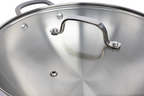 CoreClad 5 QT Tri-Ply Stainless Steel Wok · Malaga