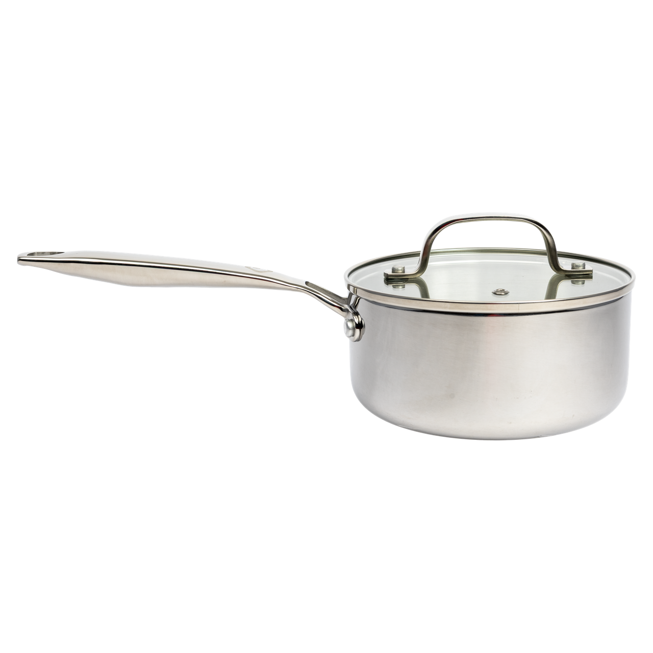 CoreClad 1.5 QT Tri-Ply Stainless Steel Sauce Pan · Malaga