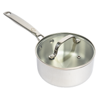 CoreClad 1.5 QT Tri-Ply Stainless Steel Sauce Pan · Malaga