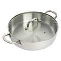 CoreClad 4.2 QT Tri-Ply Stainless Steel Low Casserole · Malaga