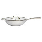 CoreClad 5 QT Tri-Ply Stainless Steel Wok · Seville