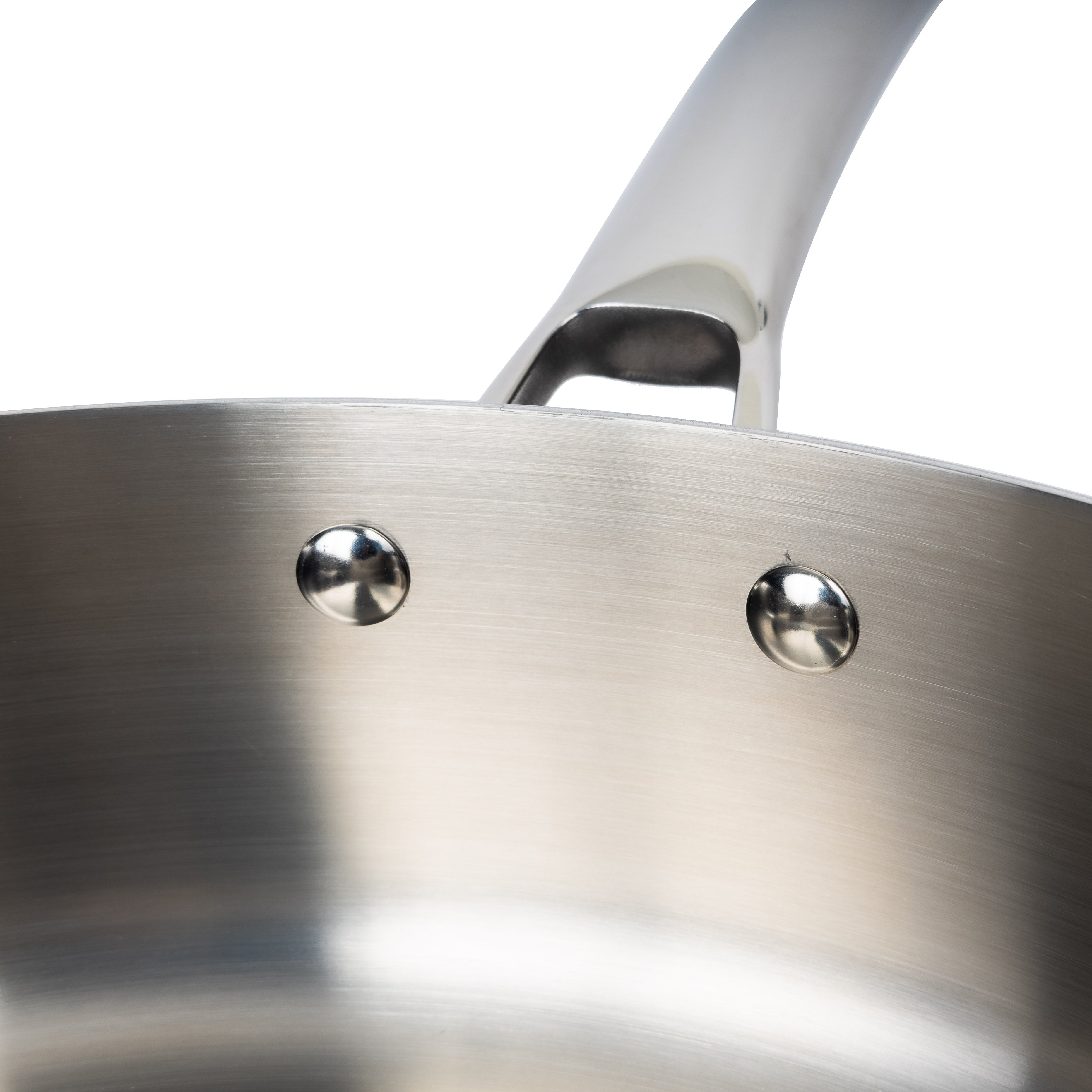 CoreClad Tri-Ply Stainless Steel Saute Pan · 6 Quart · Seville · With Glass Lid