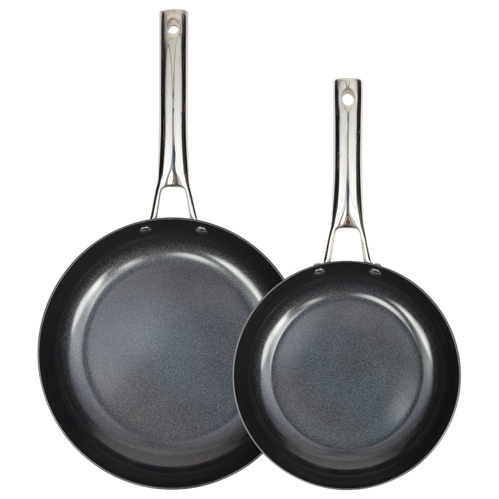 CoreClad Tri-Ply Stainless Steel Skillet Set · 2 Piece · Seville · 9" and 11"