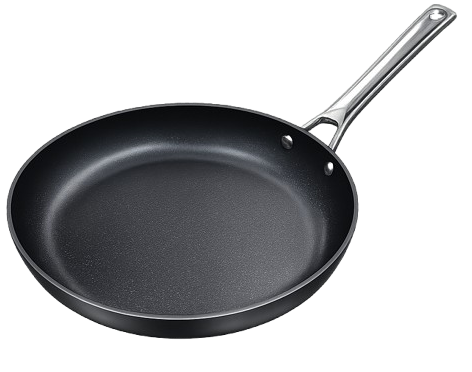 CoreClad 12 IN Tri-Ply Stainless Steel PFAS-Free Nonstick Skillet · Seville